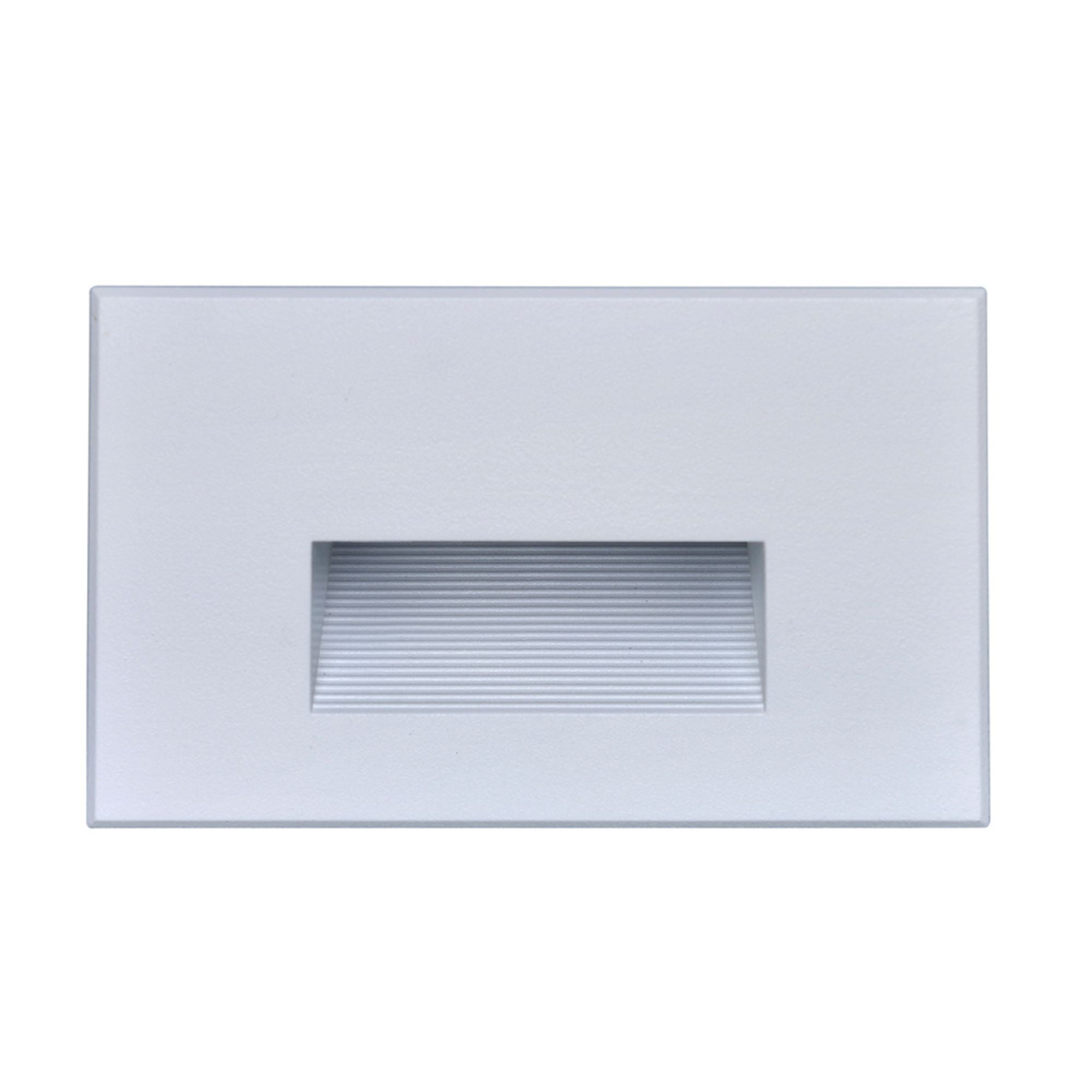 5" LED Horizontal Step Light, 5W 3000K, White Finish - Bees Lighting