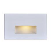 5" LED Horizontal Step Light, 5W 3000K, White Finish - Bees Lighting