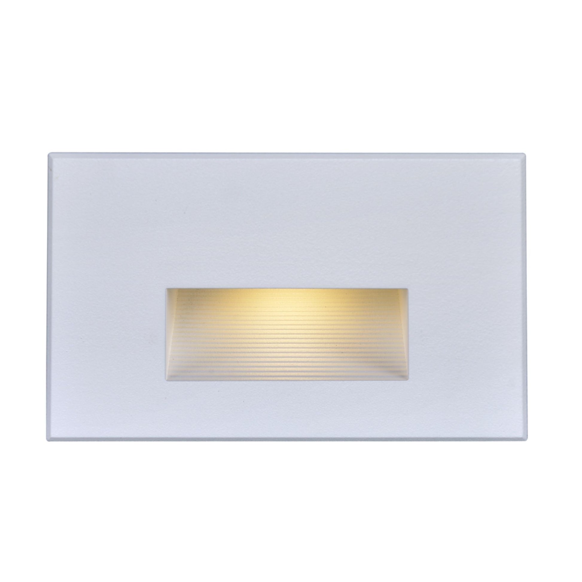 5" LED Horizontal Step Light, 5W 3000K, White Finish - Bees Lighting