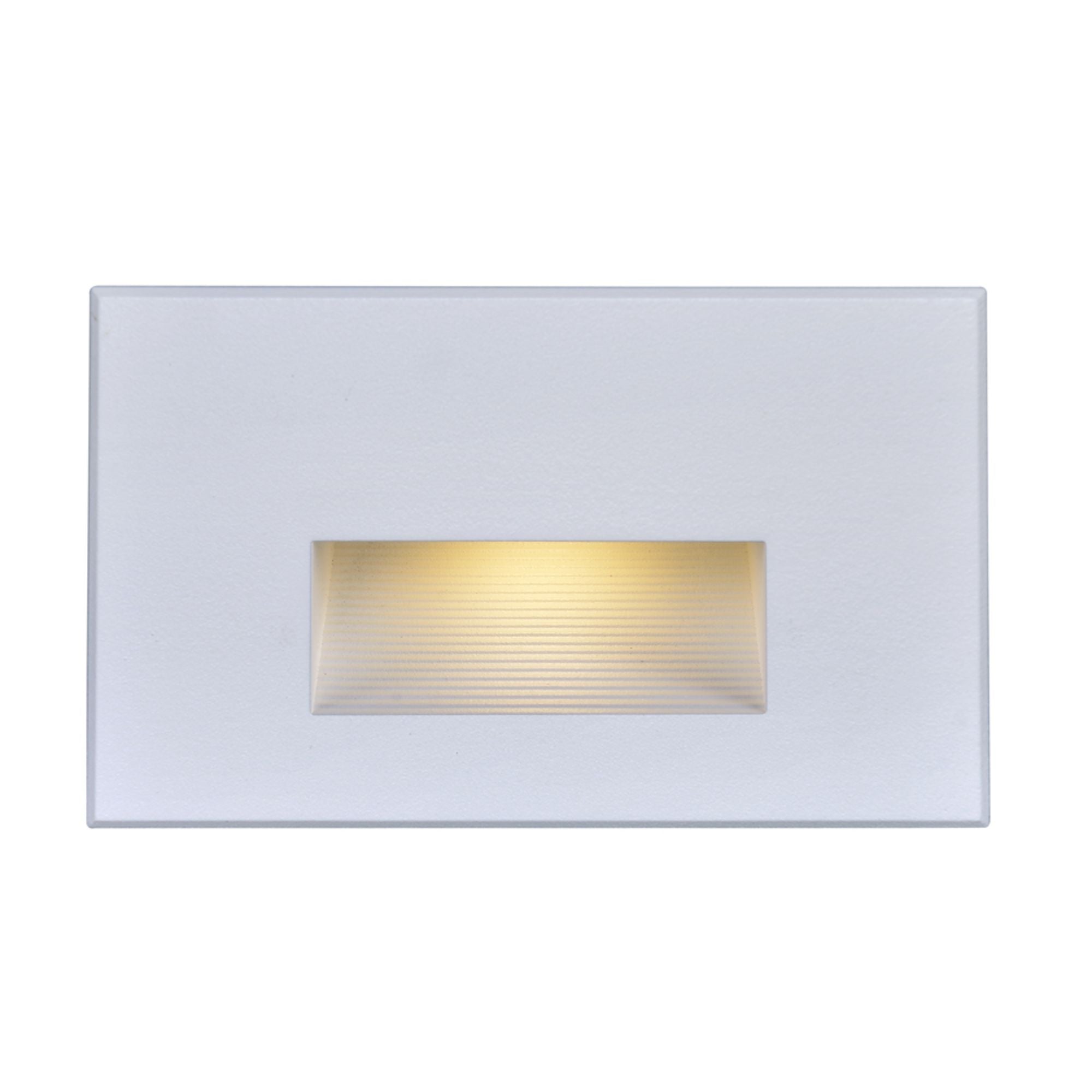 5" LED Horizontal Step Light, 5W 3000K, White Finish - Bees Lighting