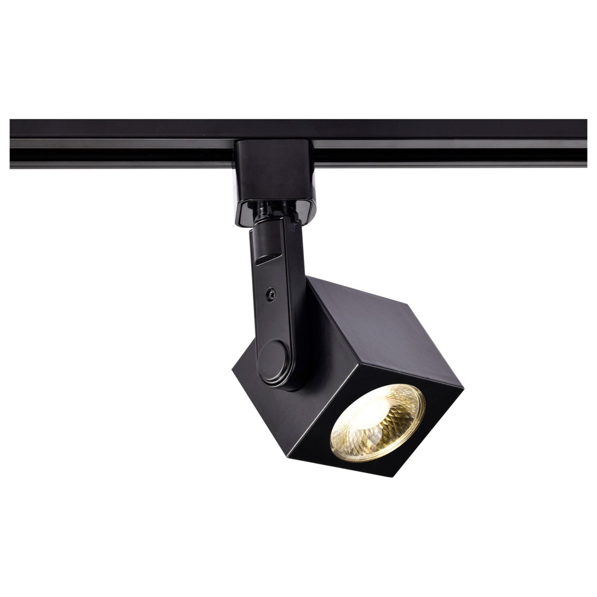 LED Track Head Square 12W 1000 Lumens 3000K, Halo, 36°, Black - Bees Lighting