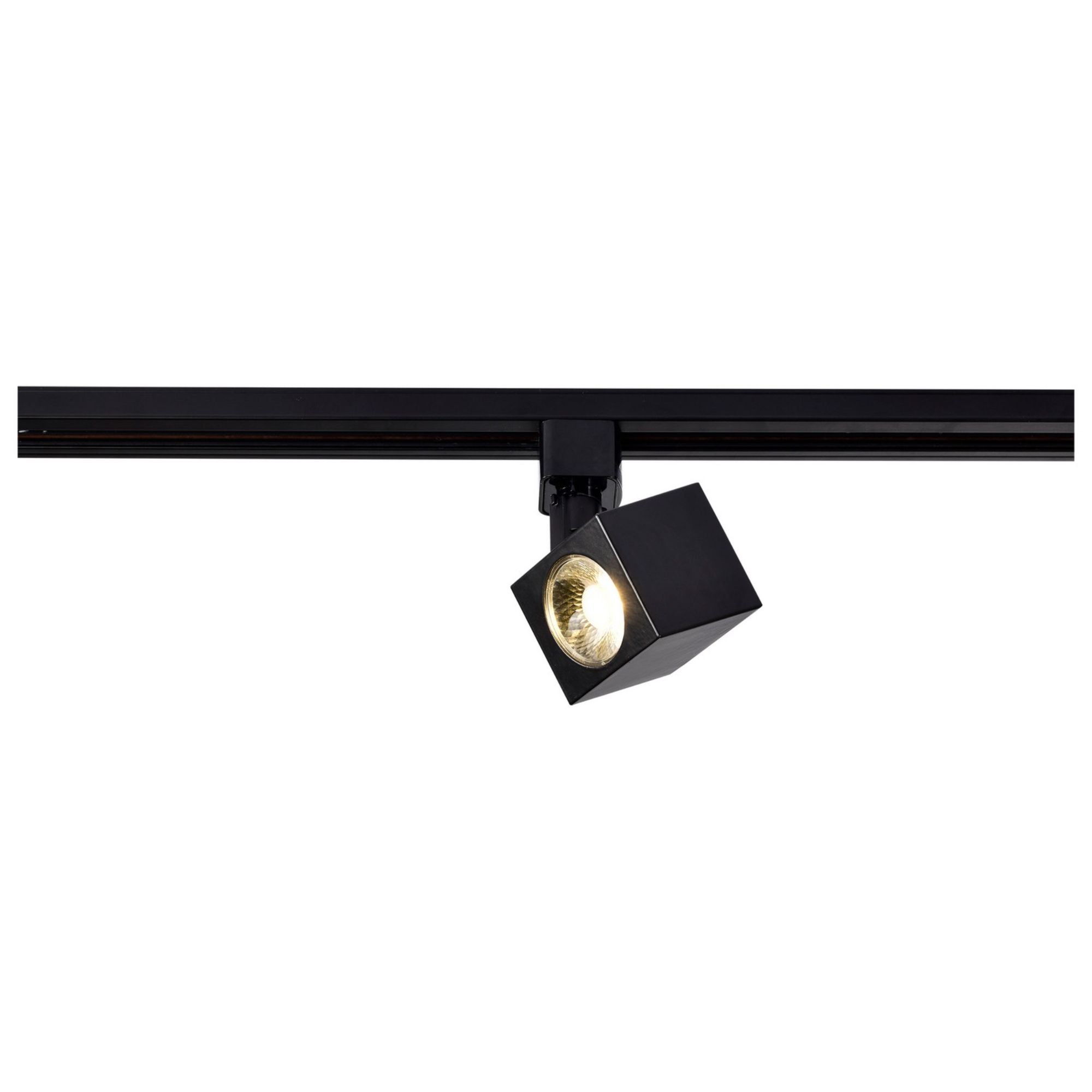 LED Track Head Square 12W 1000 Lumens 3000K, Halo, 36°, Black - Bees Lighting