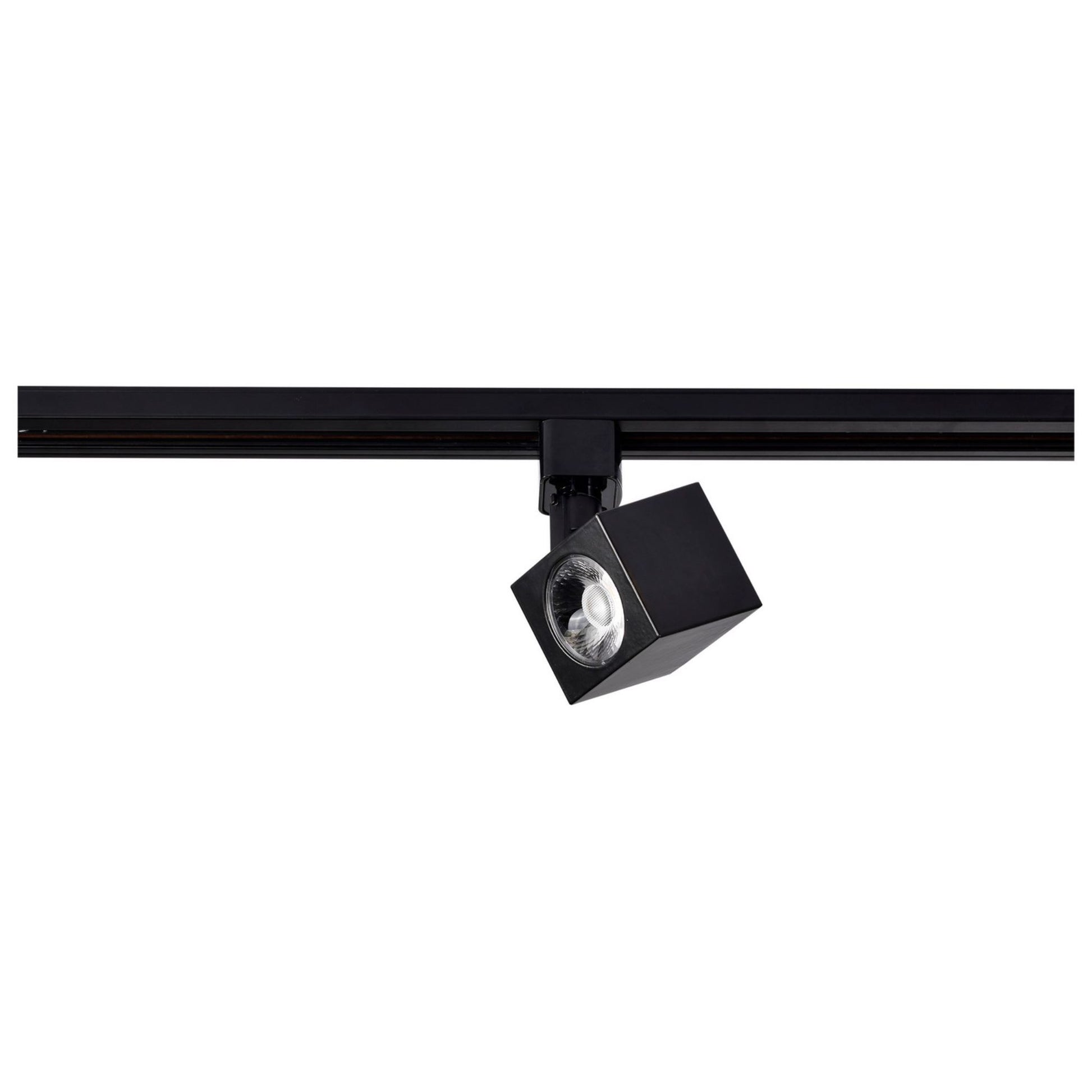 LED Track Head Square 12W 1000 Lumens 3000K, Halo, 36°, Black - Bees Lighting