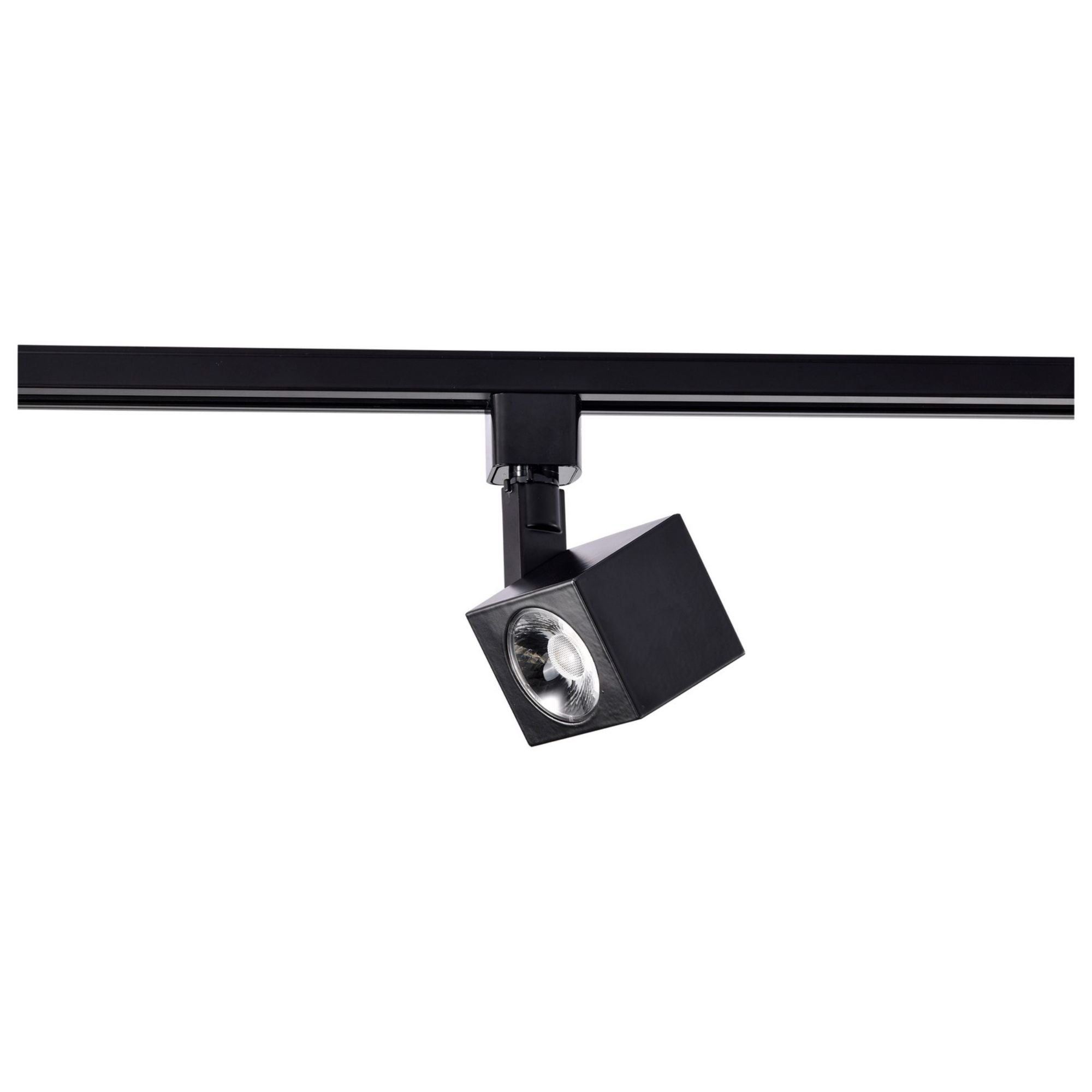 LED Track Head Square 12W 1000 Lumens 3000K, Halo, 36°, Black - Bees Lighting