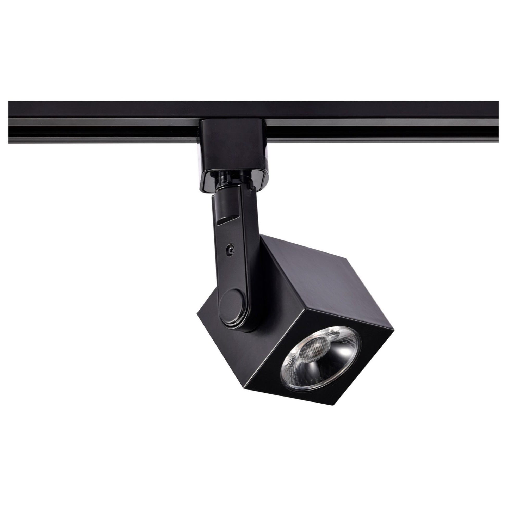LED Track Head Square 12W 1000 Lumens 3000K, Halo, 36°, Black - Bees Lighting