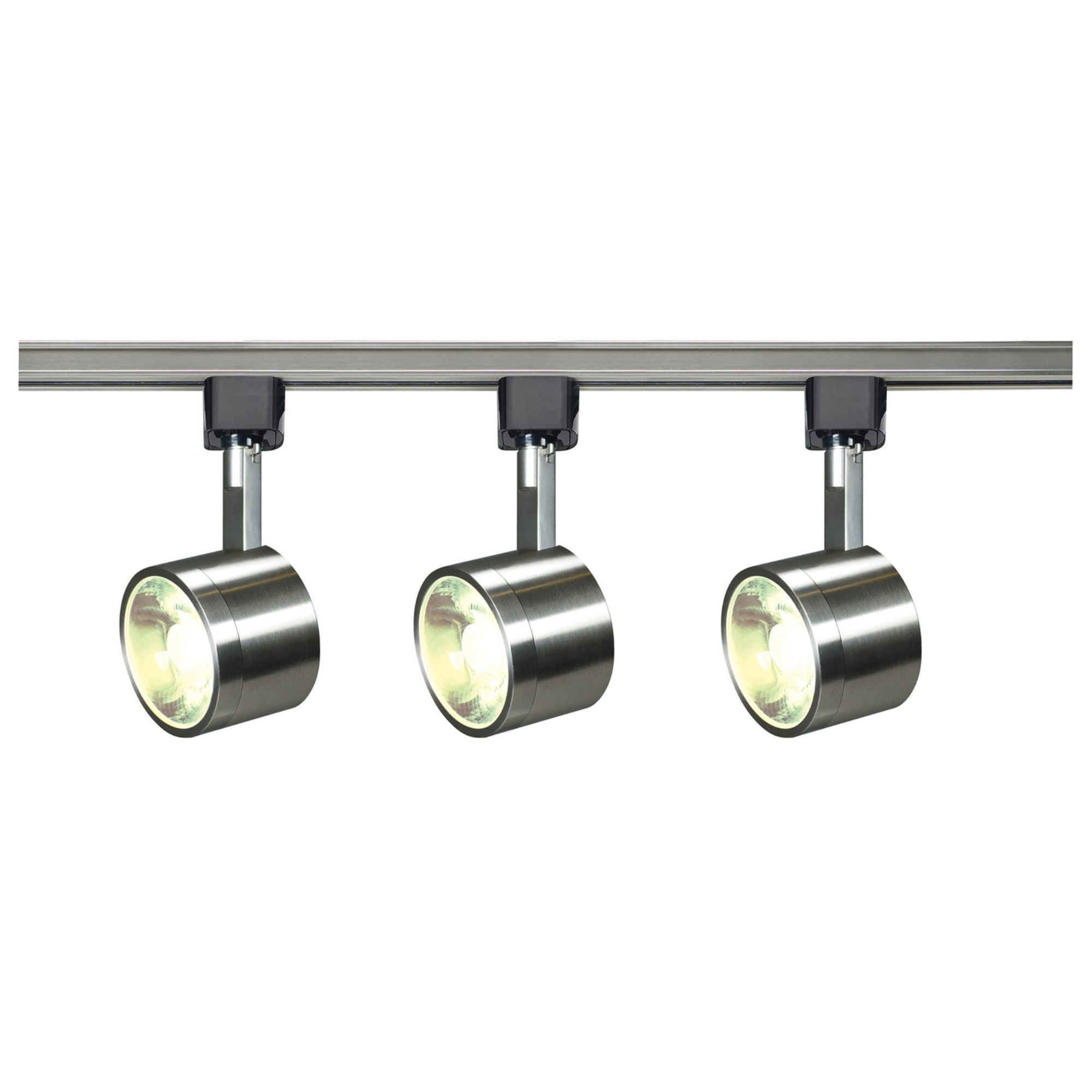 Satco|Nuvo 4ft 3 Lights Round LED Track Kit 36W 3000 Lumens 3000K - Bees Lighting