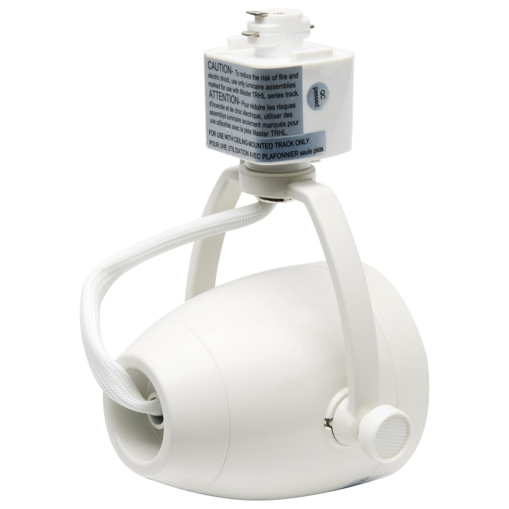 4ft 3 Lights Pinch Back LED Track Kit 36W 3000 Lumens 3000K, Halo, 36°, White - Bees Lighting
