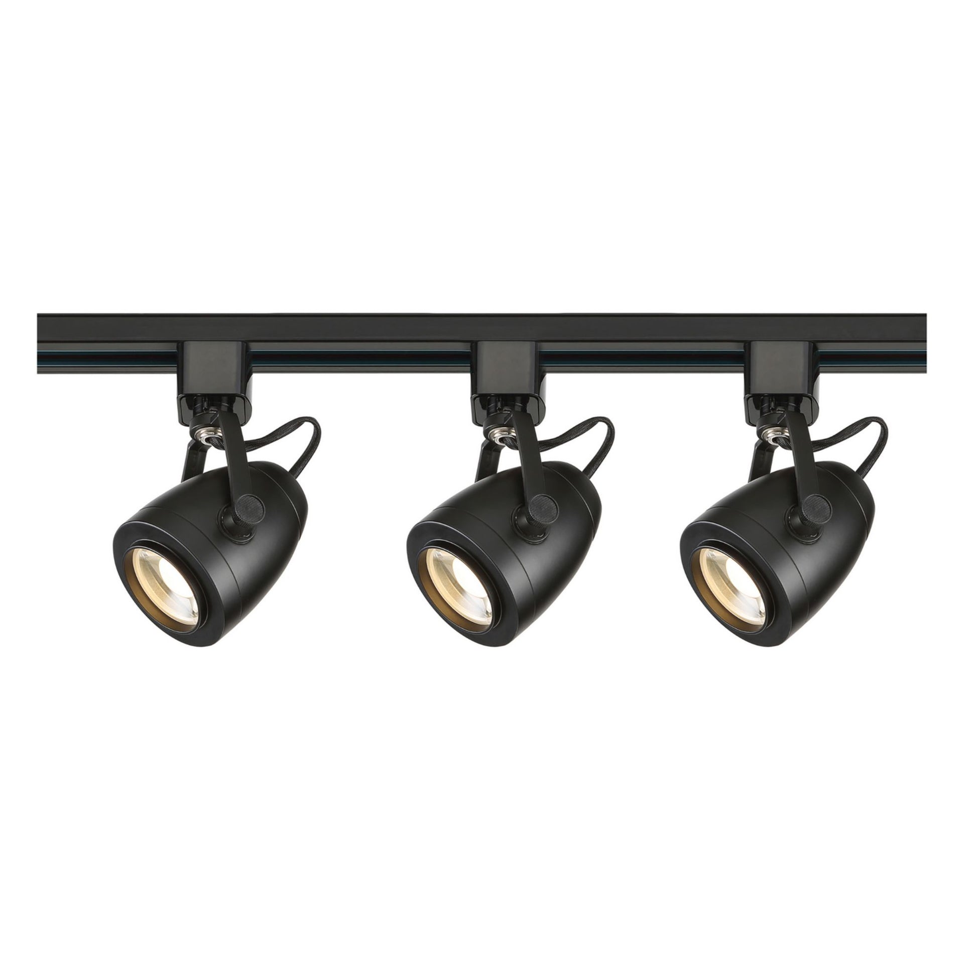 Satco|Nuvo 4ft 3 Lights Pinch Back LED Track Kit 36W 3000 Lumens 3000K - Bees Lighting