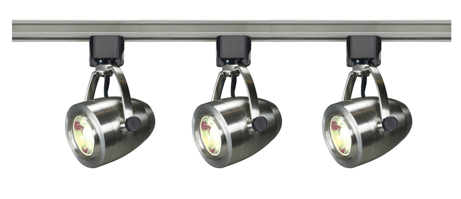 Satco|Nuvo 4ft 3 Lights Pinch Back LED Track Kit 36W 3000 Lumens 3000K - Bees Lighting
