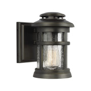 Newport 9" Extra Small Wall Lantern, Antique Bronze Finish - Bees Lighting