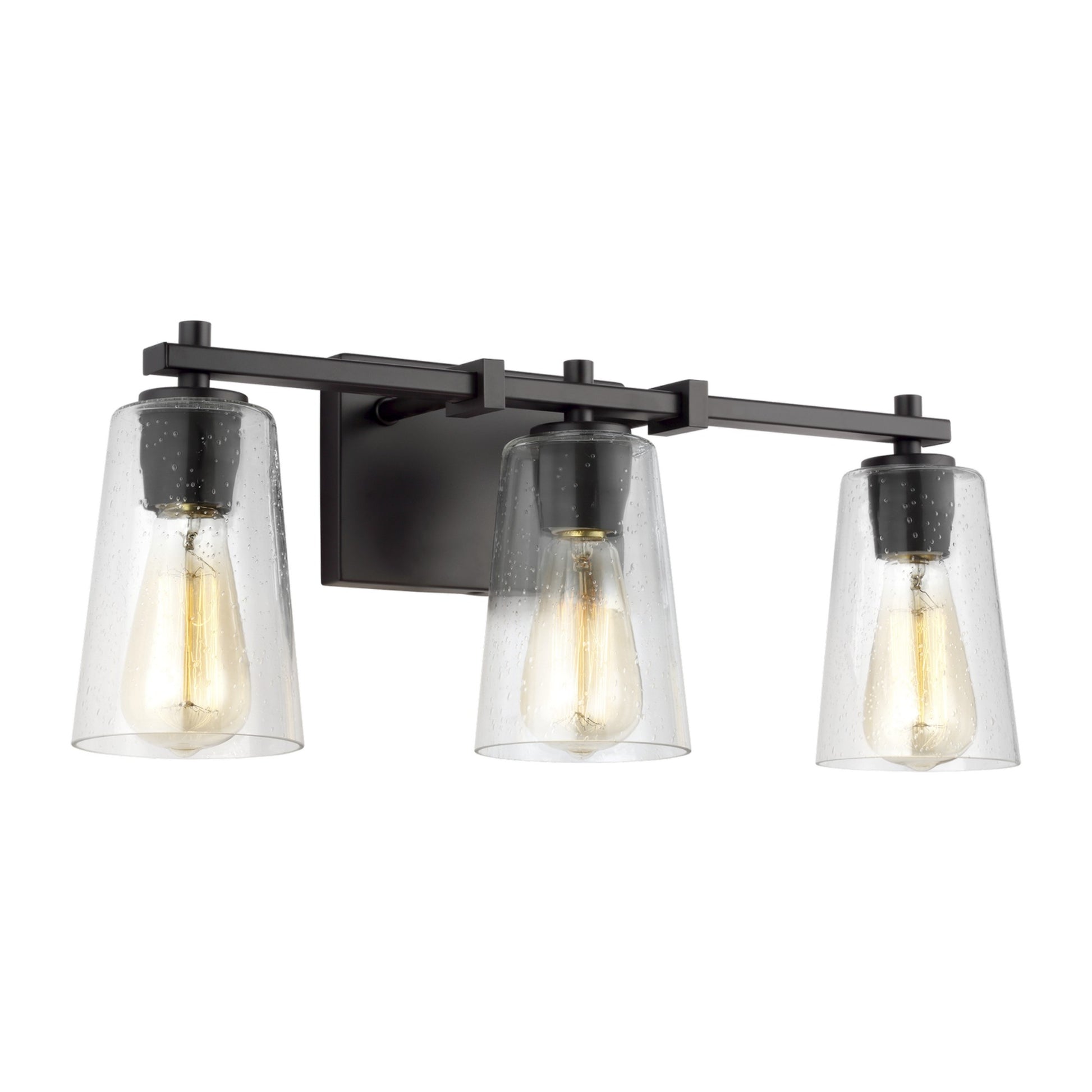 Mercer 22" 3-Light Bathroom Vanity, Oil Rubbed Bronze Finish - Bees Lighting