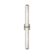 Cutler 36" LED Linear Vanity Light, Satin Nickel Finish - Bees Lighting