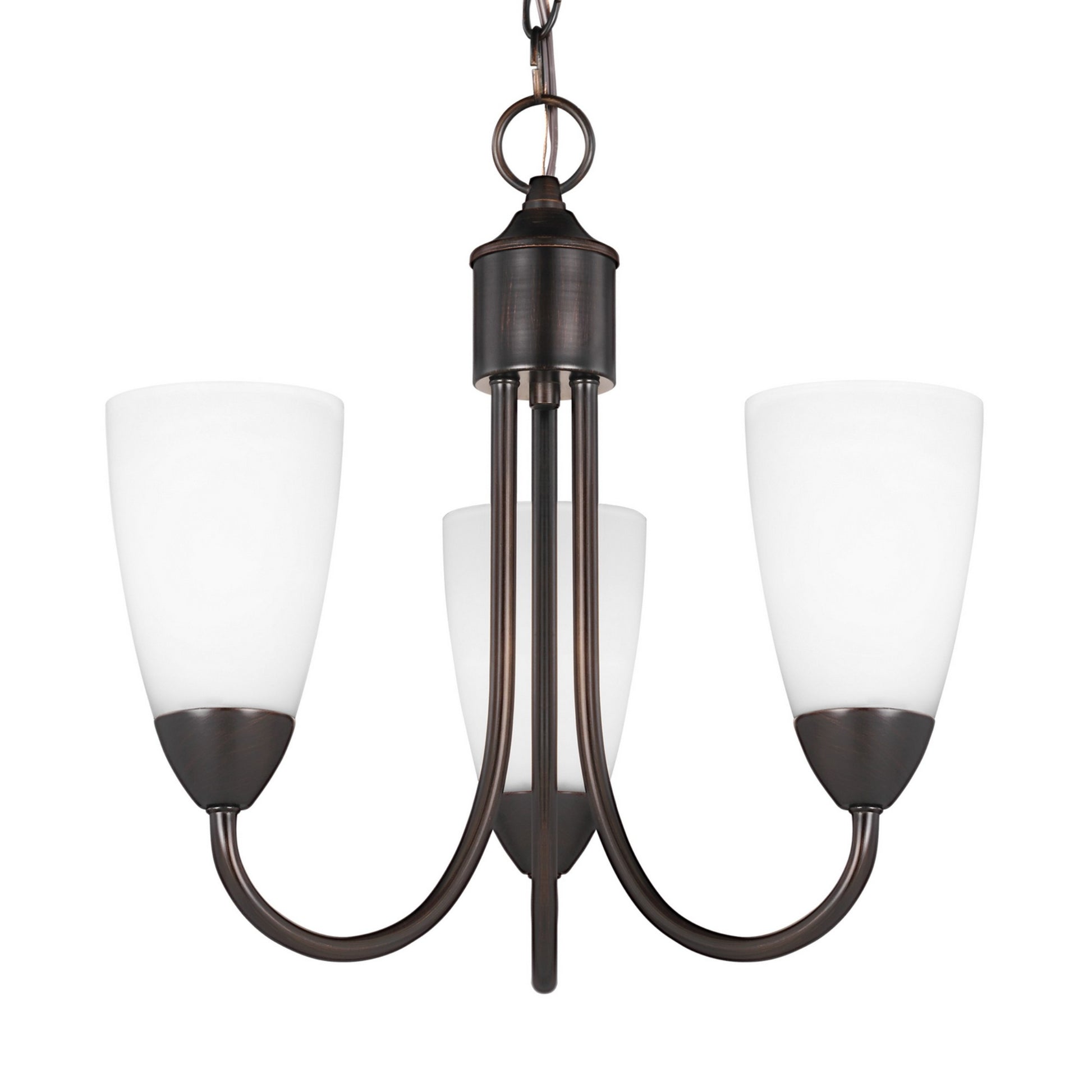 Seville 17" 3-Light Chandelier, Bronze Finish - Bees Lighting