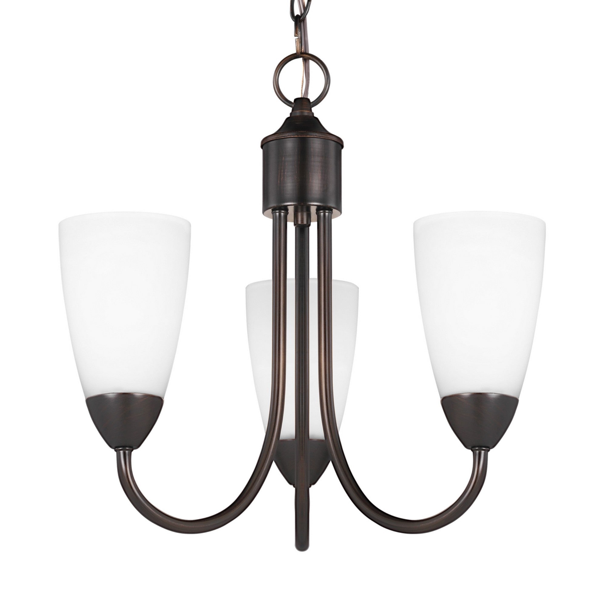Seville 17" 3-Light LED Chandelier, Bronze Finish - Bees Lighting
