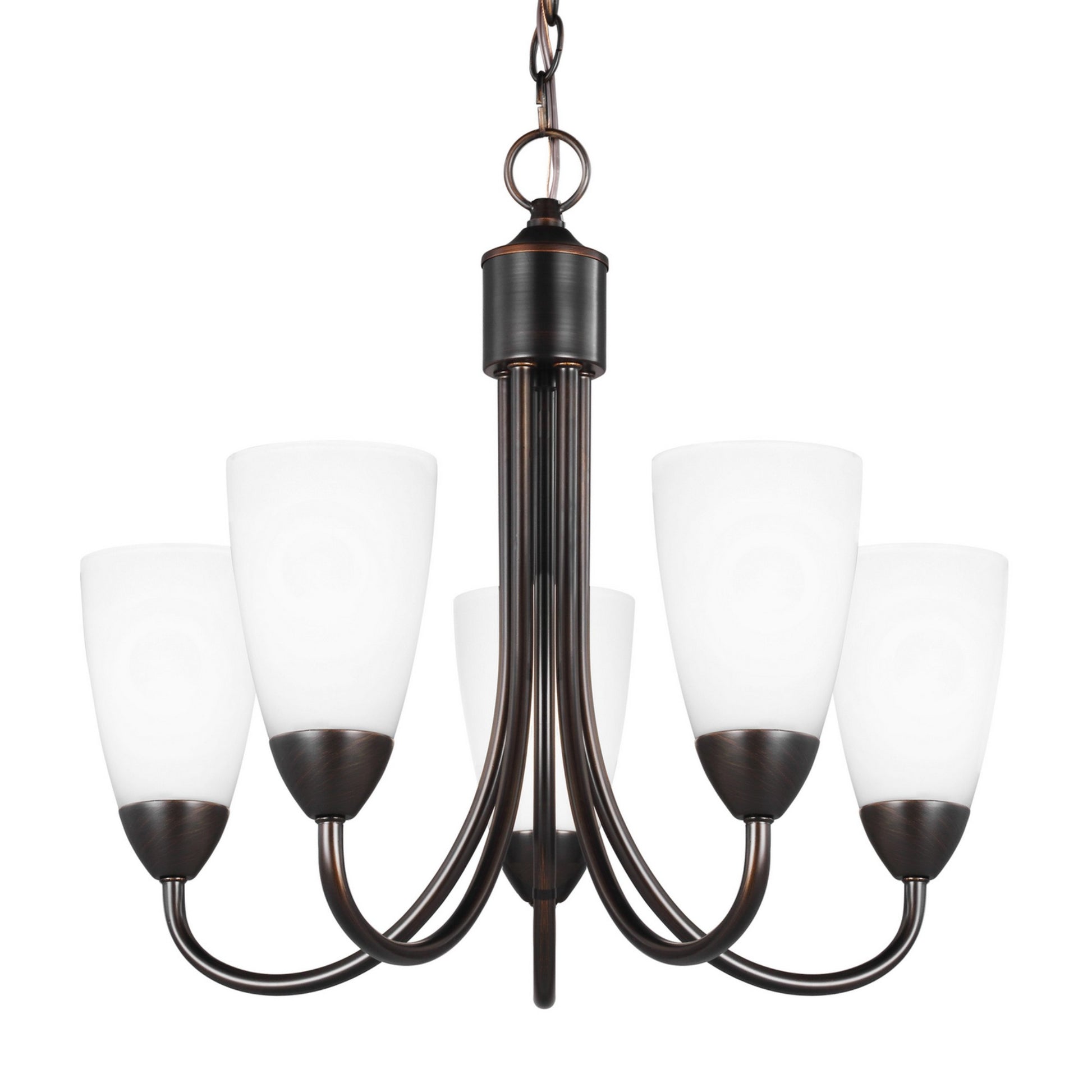 Seville 21" 5-Light Chandelier, Bronze Finish - Bees Lighting