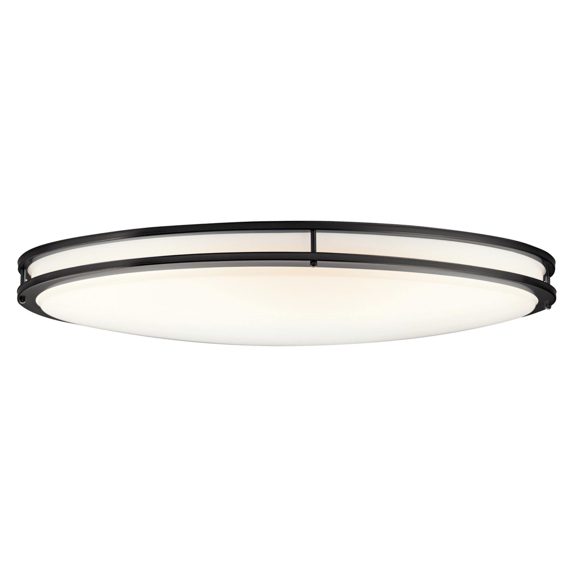 Avon 33" LED Flush Mount, Olde Bronze Finish - Bees Lighting