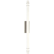 Korona 49" LED Linear Bath Vanity, Brushed Nickel Finish - Bees Lighting