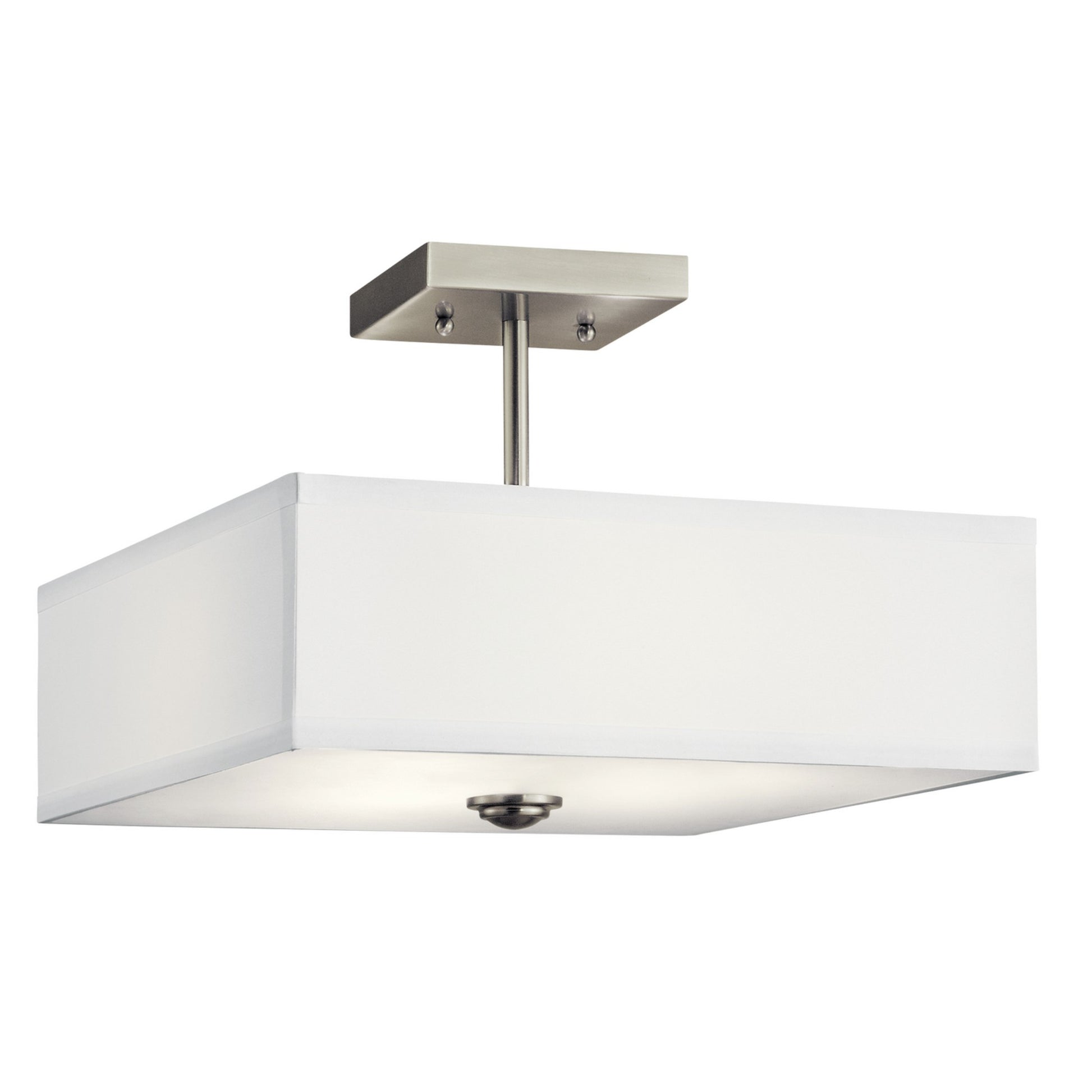 Shailene Square Semi-Flush Mount Ceiling Light - Bees Lighting