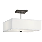 Shailene Square Semi-Flush Mount Ceiling Light - Bees Lighting
