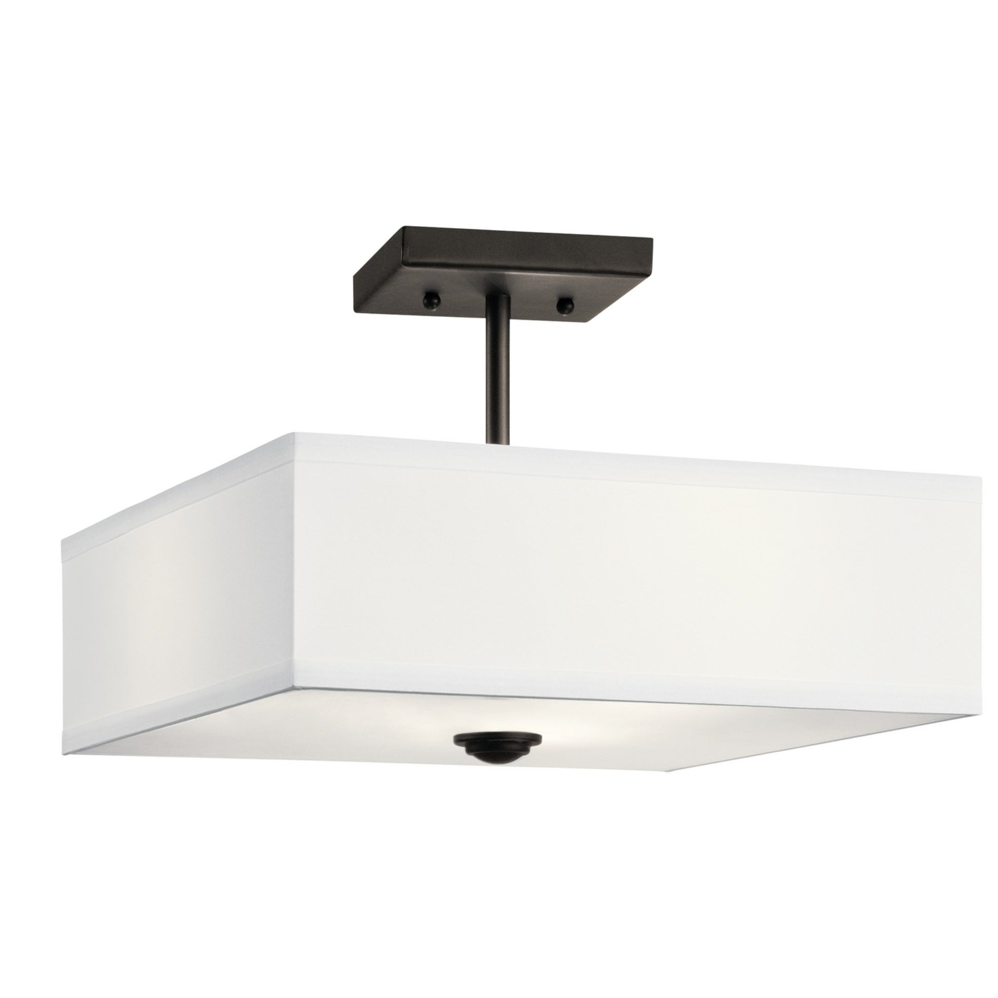 Shailene Square Semi-Flush Mount Ceiling Light - Bees Lighting