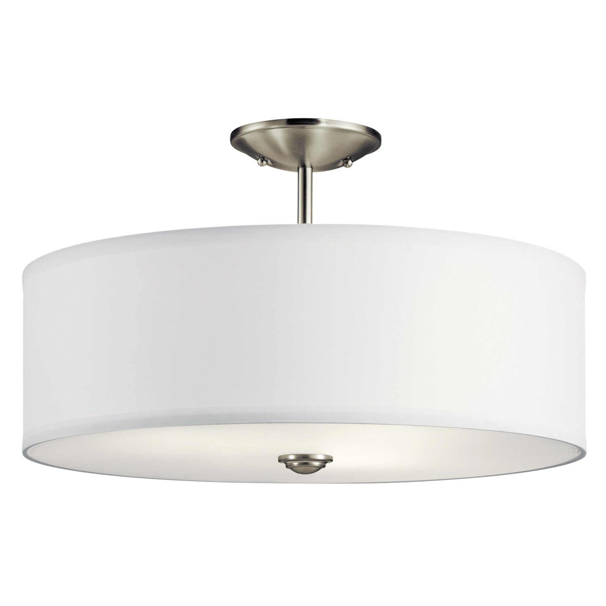 Shailene Round Semi Flush Ceiling Light - Bees Lighting
