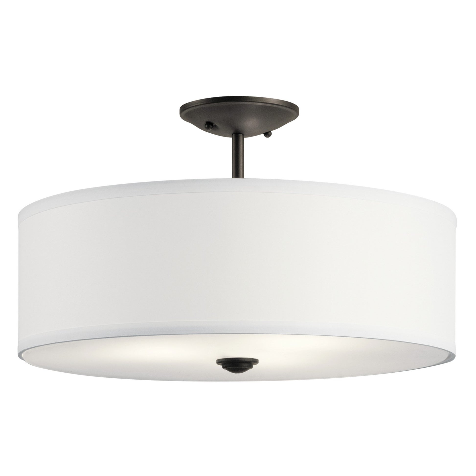 Shailene Round Semi Flush Ceiling Light - Bees Lighting