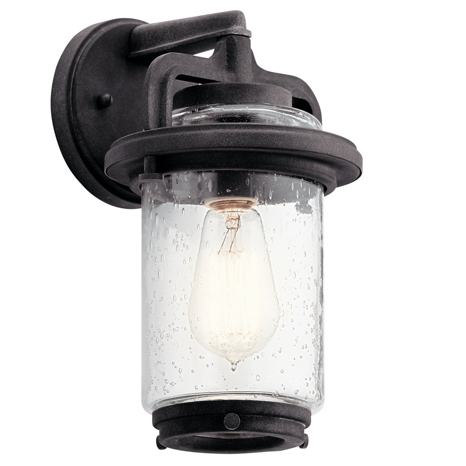 Andover Outdoor Wall Sconce Weathered Zinc - Bees Lighting