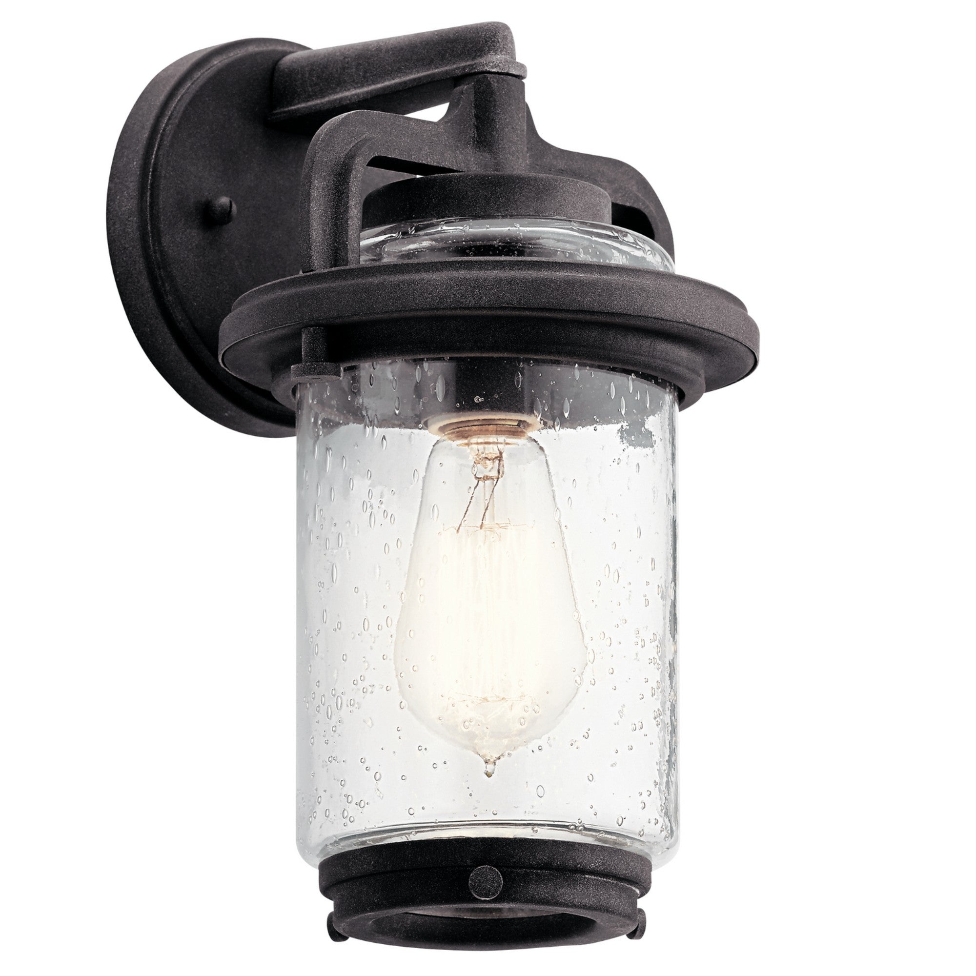 Andover Outdoor Wall Sconce Weathered Zinc - Bees Lighting