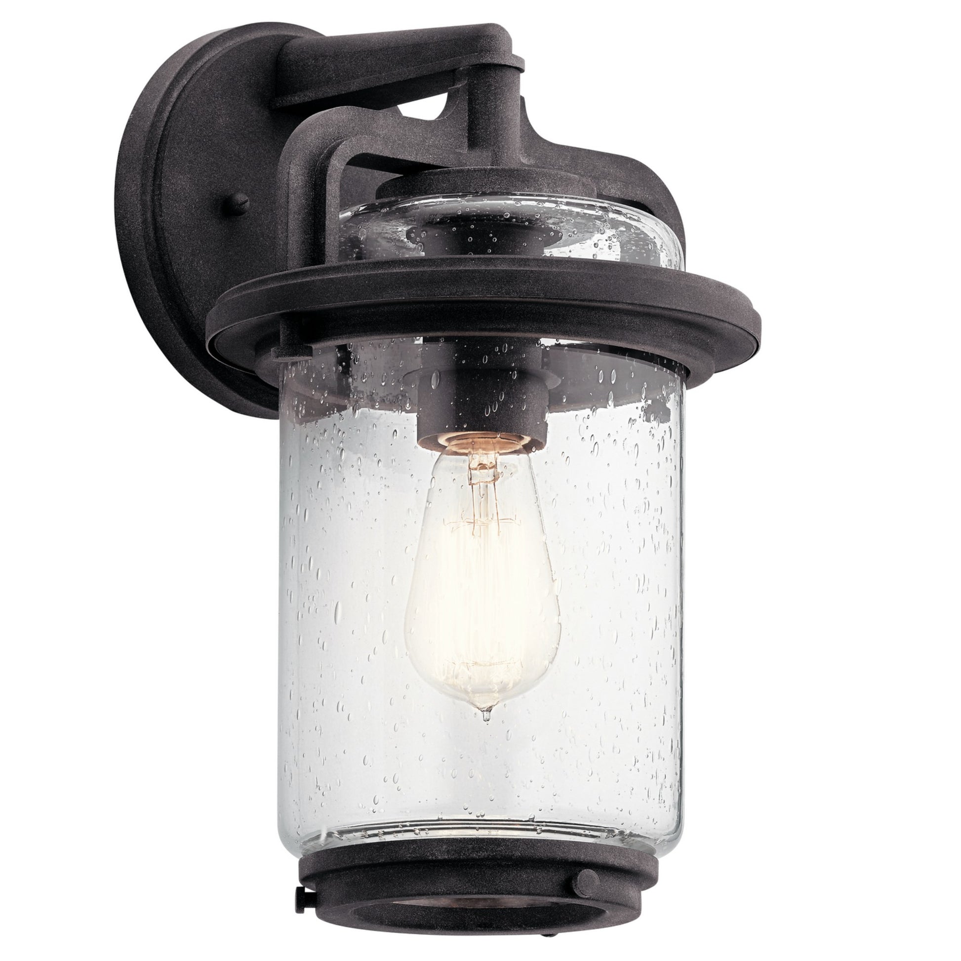 Andover Outdoor Wall Sconce Weathered Zinc - Bees Lighting