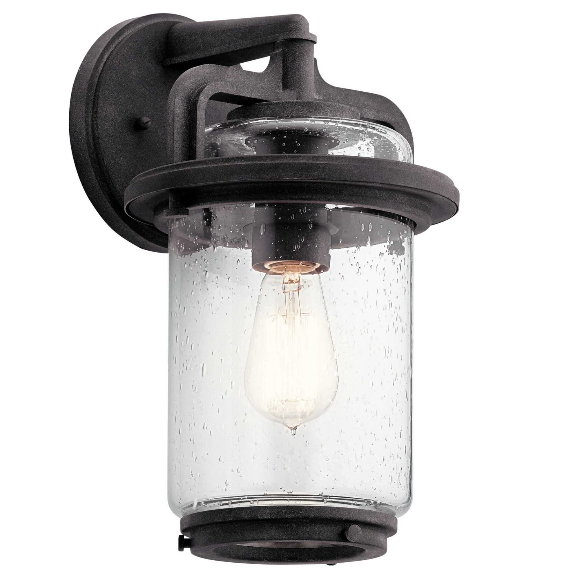 Andover Outdoor Wall Sconce Weathered Zinc - Bees Lighting