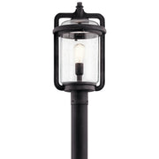 Andover 20" Outdoor Post Light, Weathered Zinc Finish - Bees Lighting