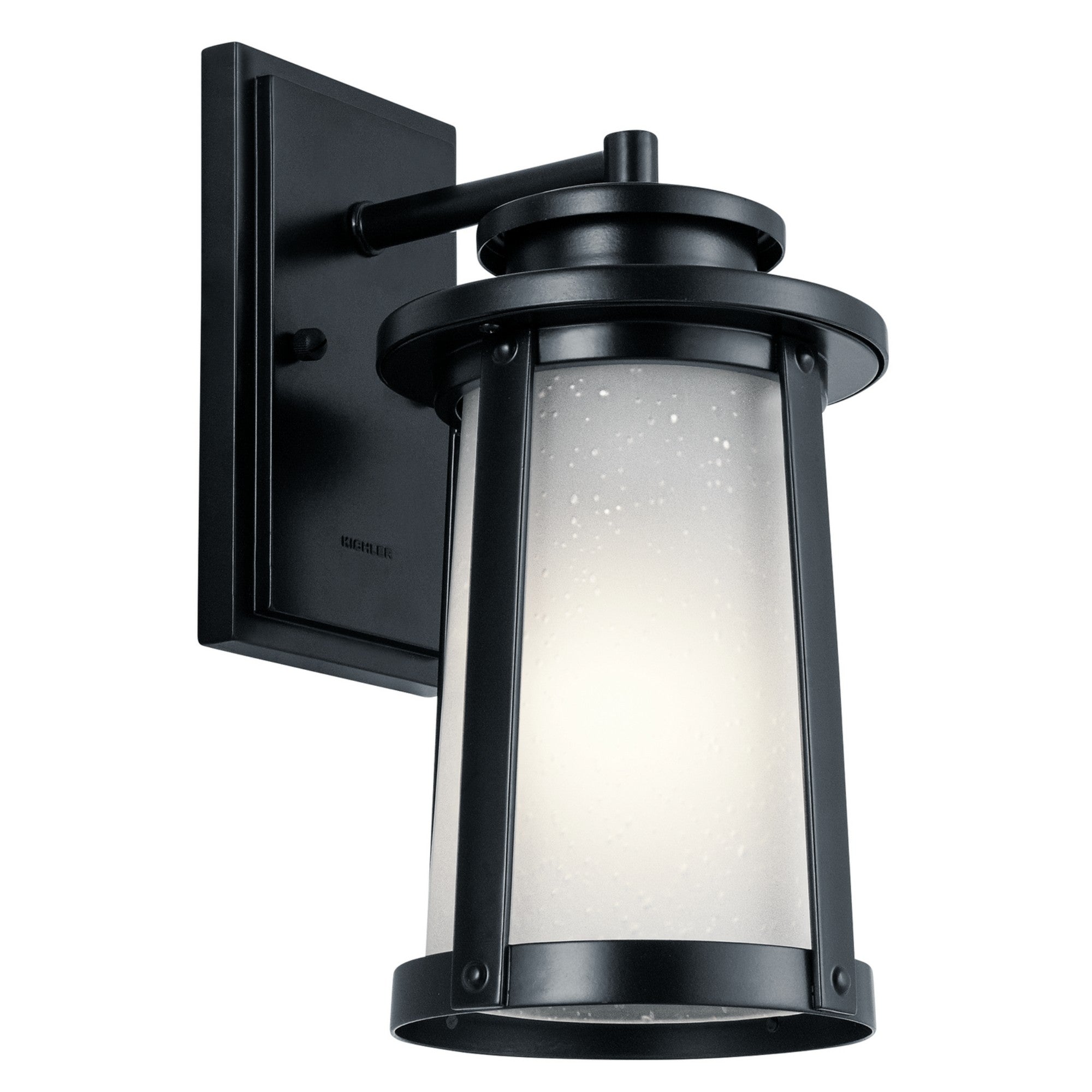 Harbor Bay 12" Outdoor Wall Light, Black Finish - Bees Lighting