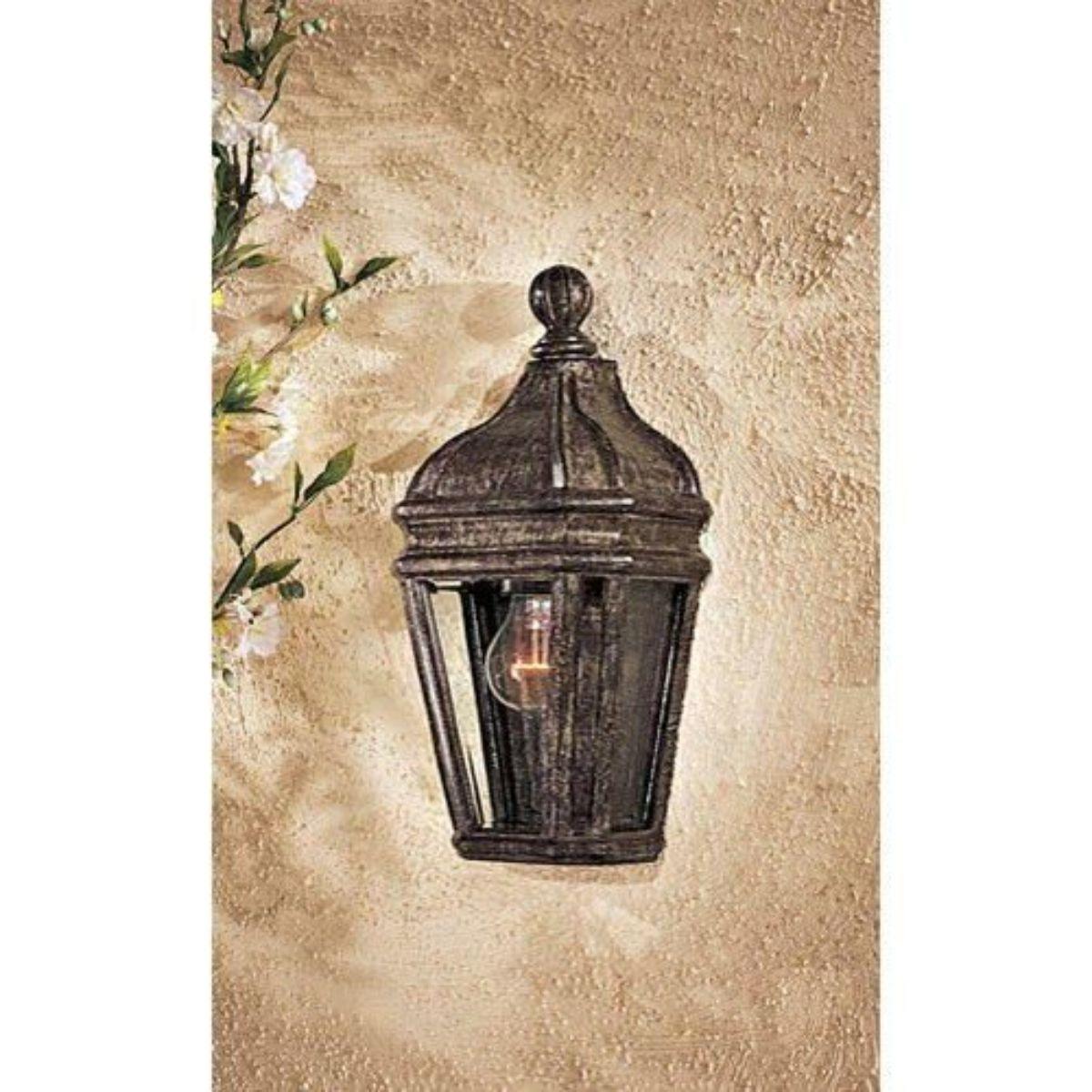 Harrison 15 in. Outdoor Wall Lantern Vintage Rust Finish - Bees Lighting