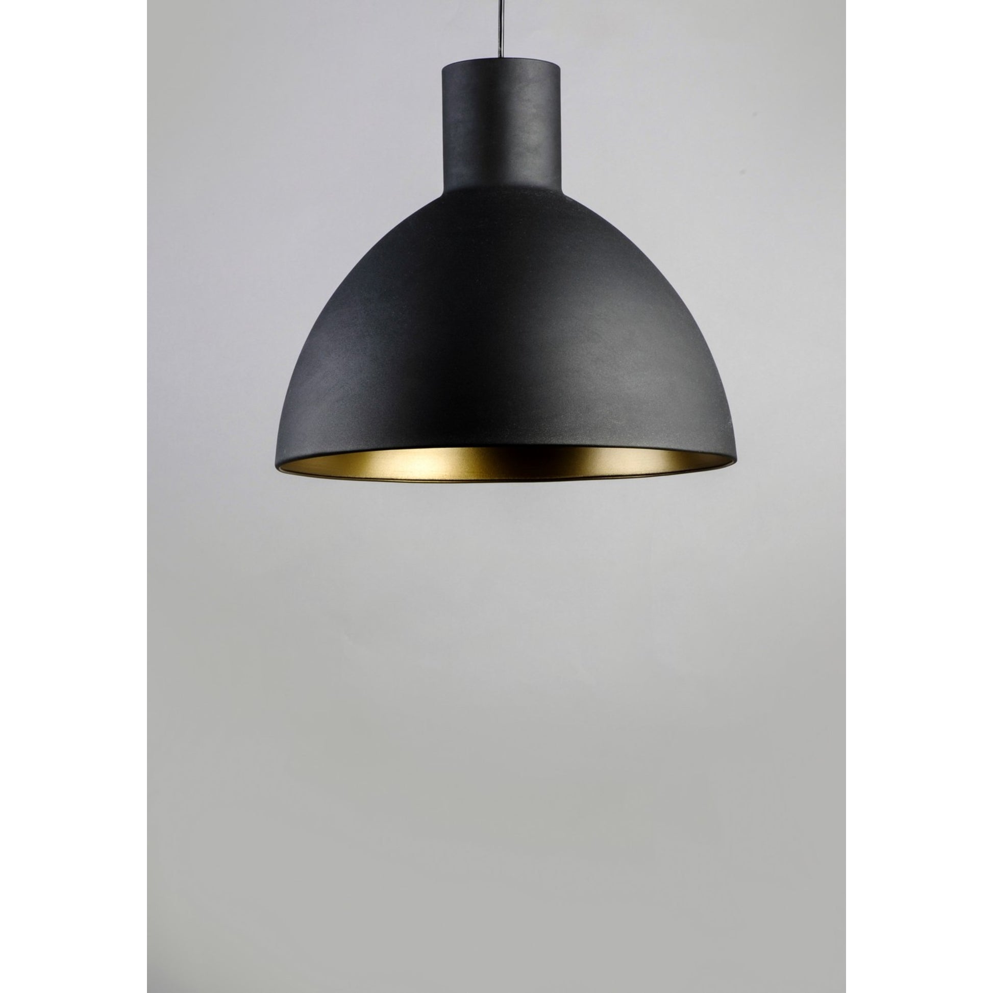 Cora 14" Pendant Light, Black Finish - Bees Lighting