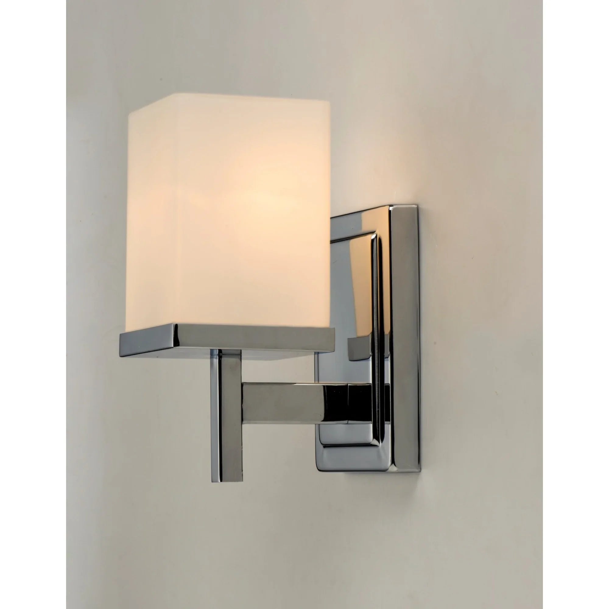 Tetra 9" Bath Vanity, Polished Chrome Finish - Bees Lighting