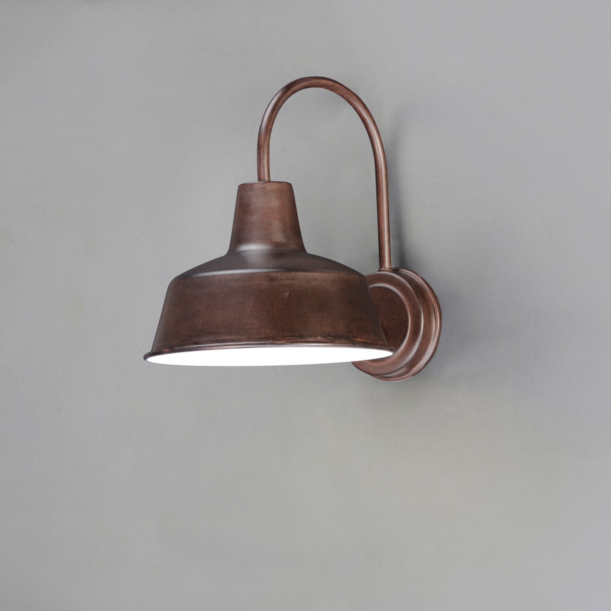 Pier M 13" Outdoor Wall Lantern, Empire Bronze Finish - Bees Lighting