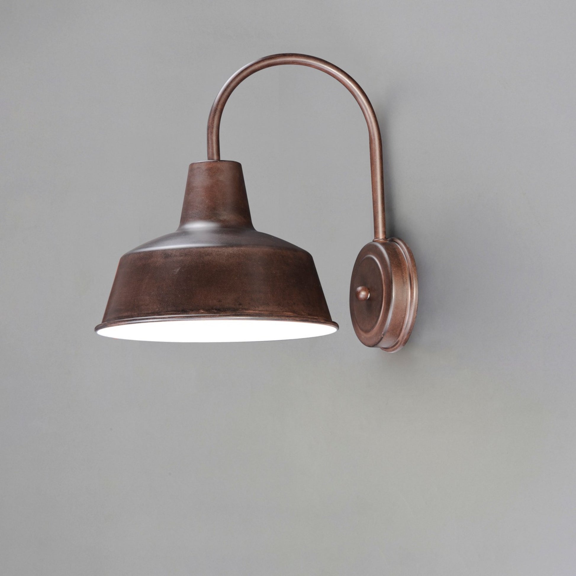 Pier M 13" Outdoor Wall Lantern, Empire Bronze Finish - Bees Lighting