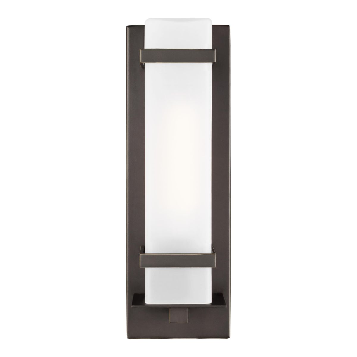 Alban 25 In. Rectangular Outdoor Wall Sconce Bronze Finish - Bees Lighting