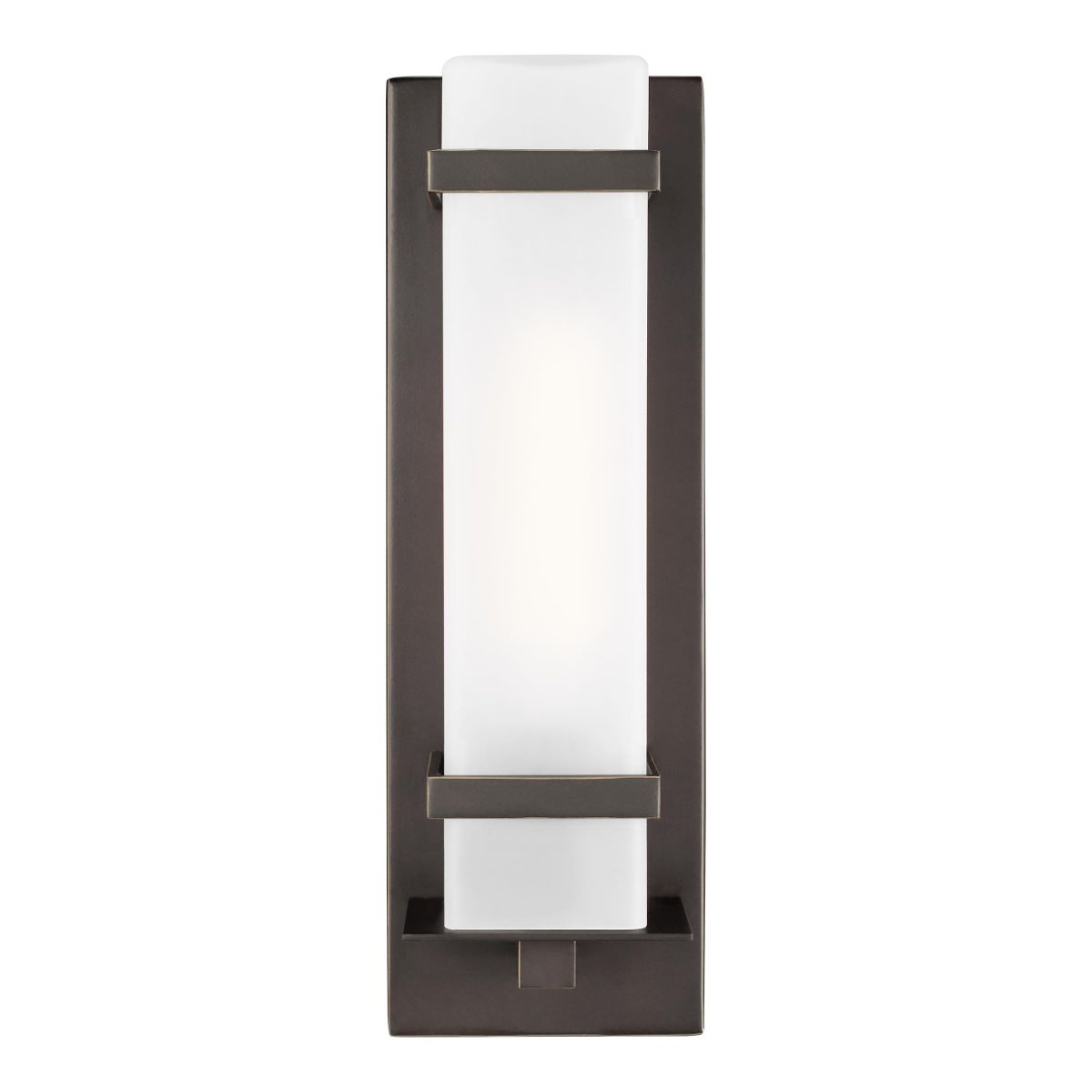 Alban 25 In. Rectangular LED Outdoor Wall Sconce Bronze Finish - Bees Lighting