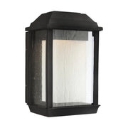 McHenry 11" Small LED Lantern, Textured Black Finish - Bees Lighting