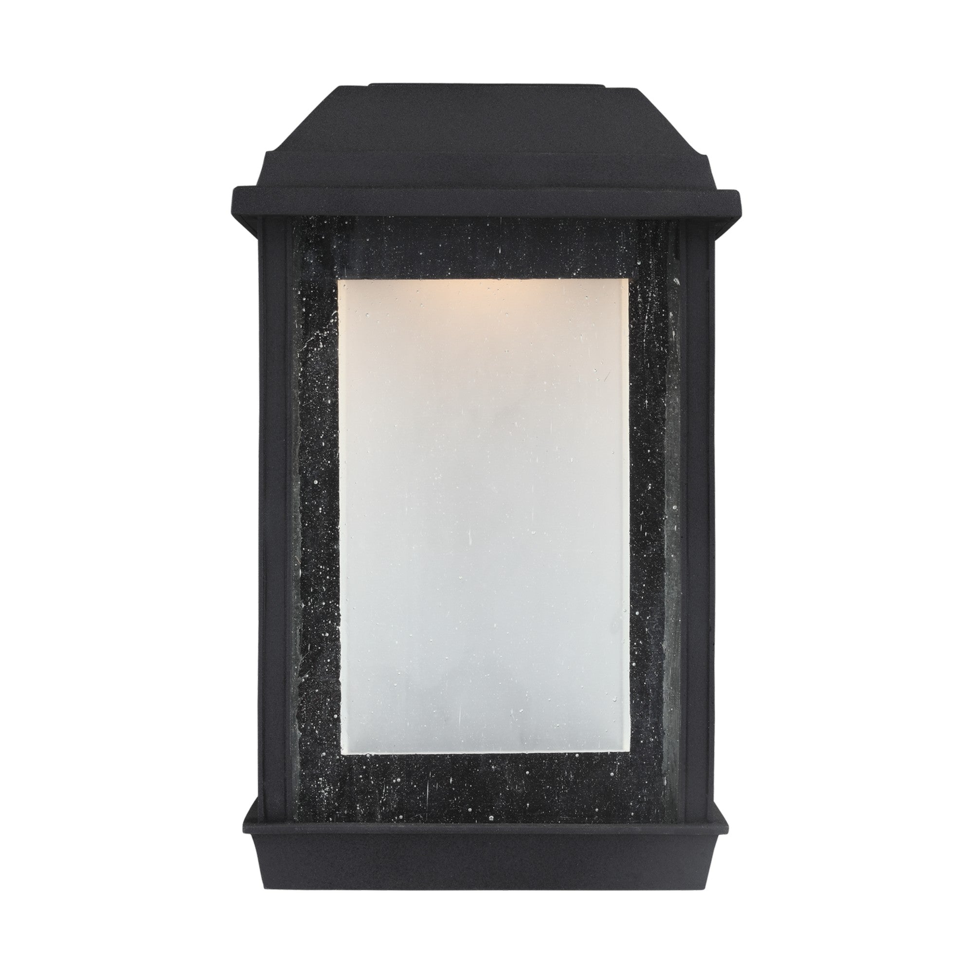 McHenry 13" Medium LED Lantern, Textured Black Finish - Bees Lighting