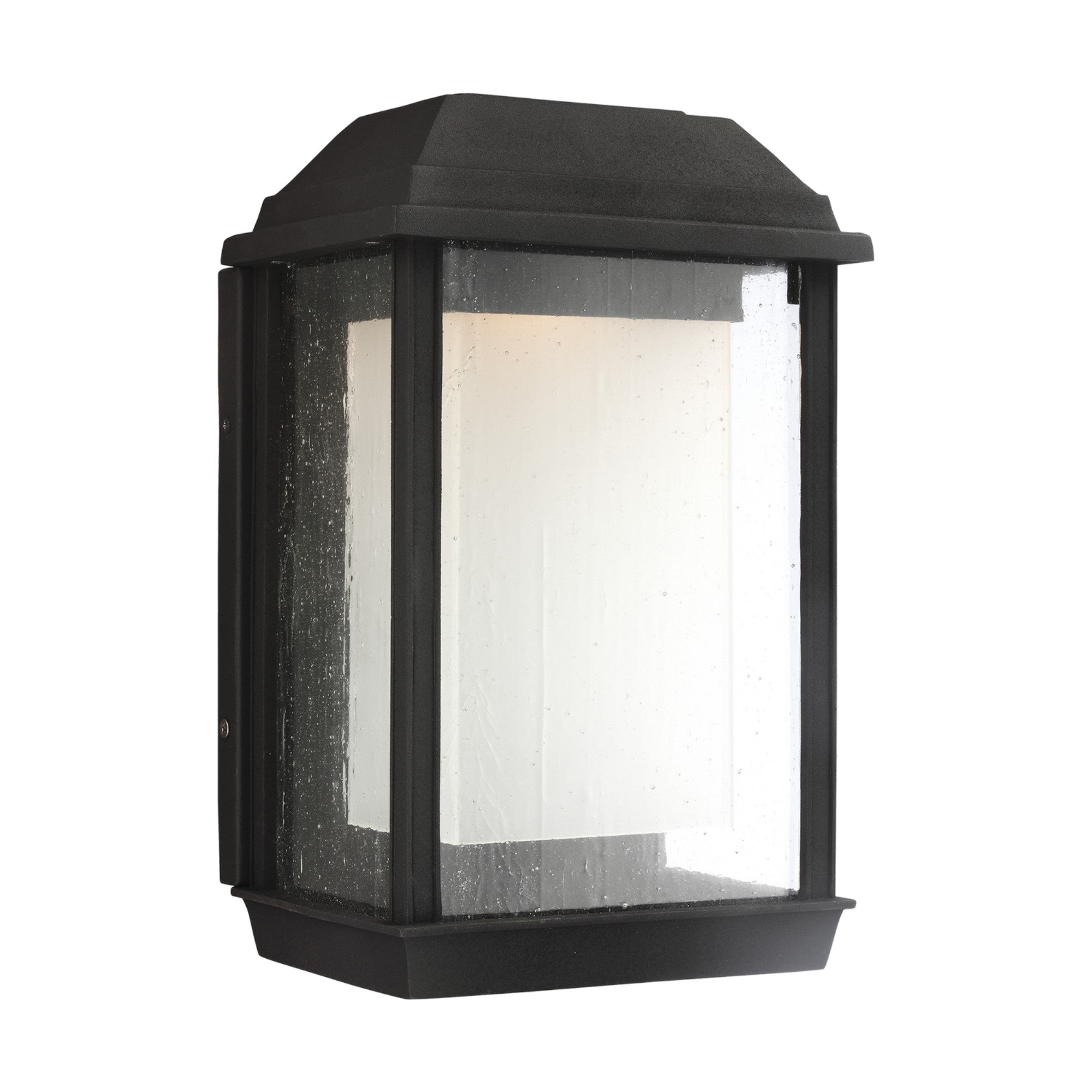 McHenry 13" Medium LED Lantern, Textured Black Finish - Bees Lighting