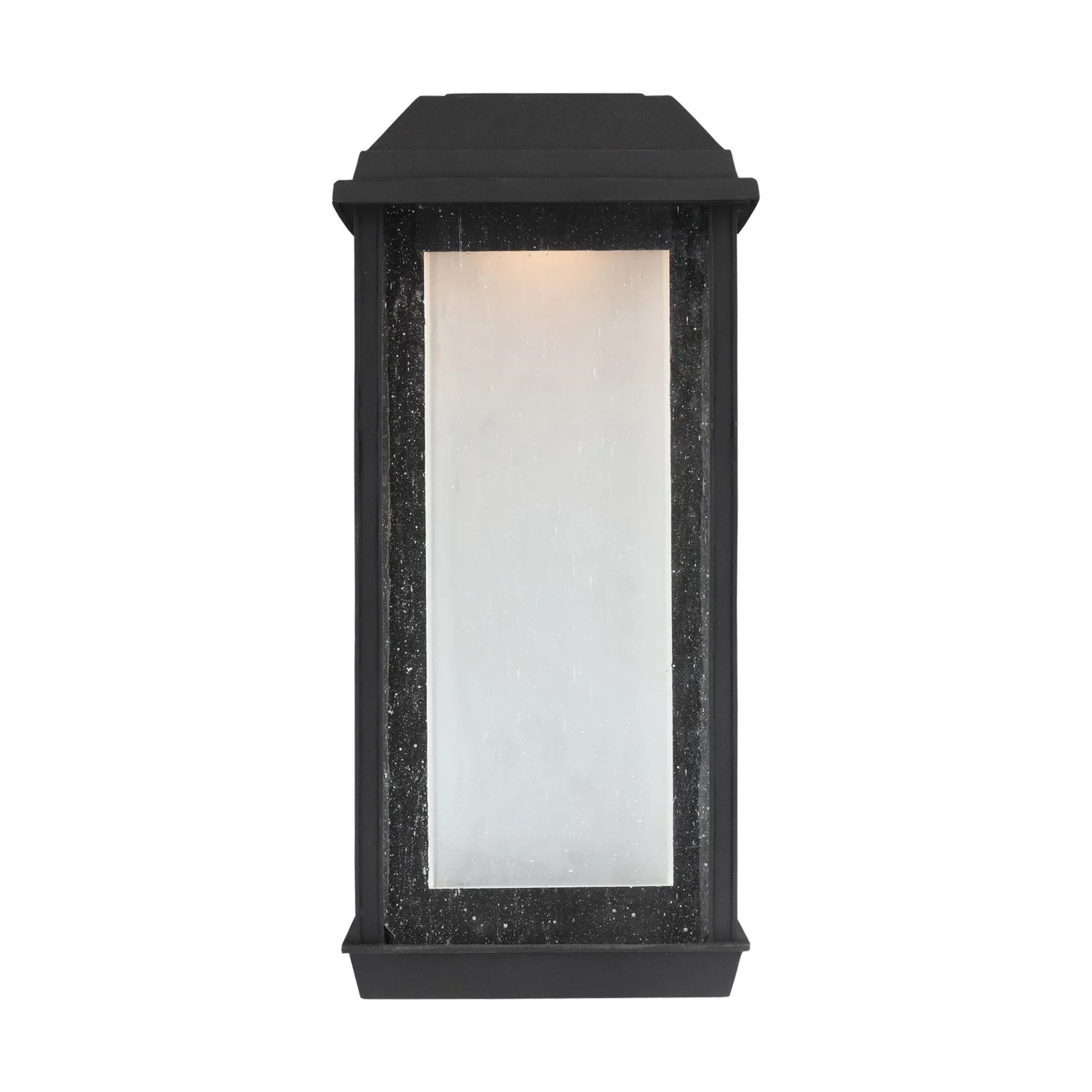 McHenry 17" Large LED Lantern, Textured Black Finish - Bees Lighting