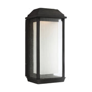 McHenry 17" Large LED Lantern, Textured Black Finish - Bees Lighting
