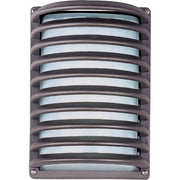 Zenith LED E26 12" LED Outdoor Wall Sconce, Architectural Bronze Finish - Bees Lighting