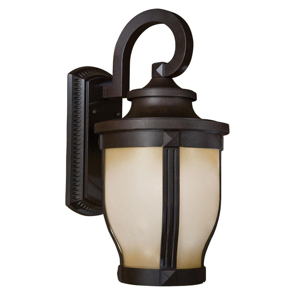 Merrimack 20 in. Outdoor Wall Lantern Corona Bronze Finish