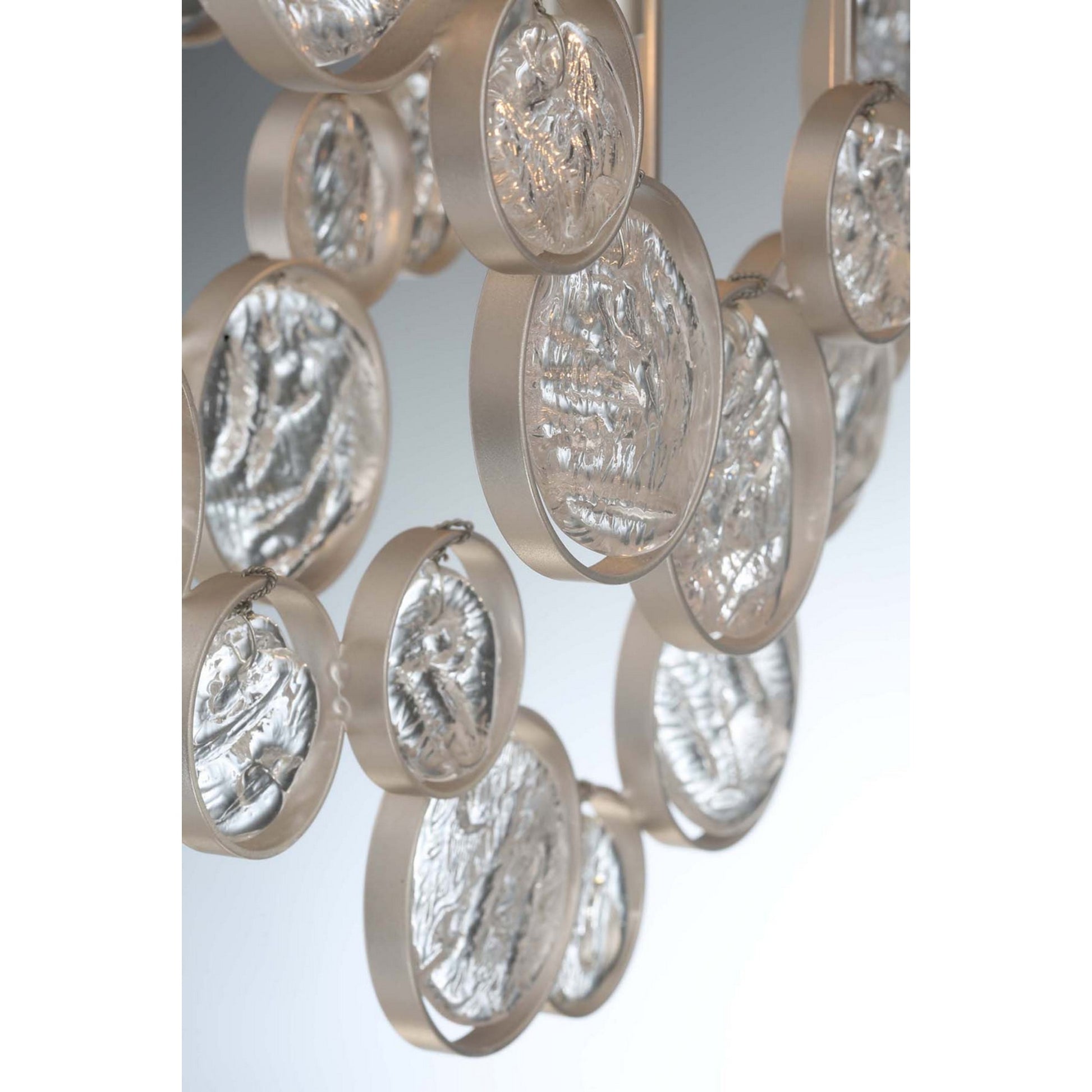 Trento 7-Light 25" Chandelier, Chrome Finish - Bees Lighting