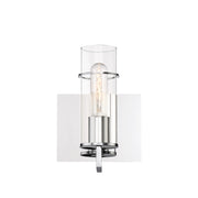 Pista 9" Wall Sconce, Chrome Finish - Bees Lighting