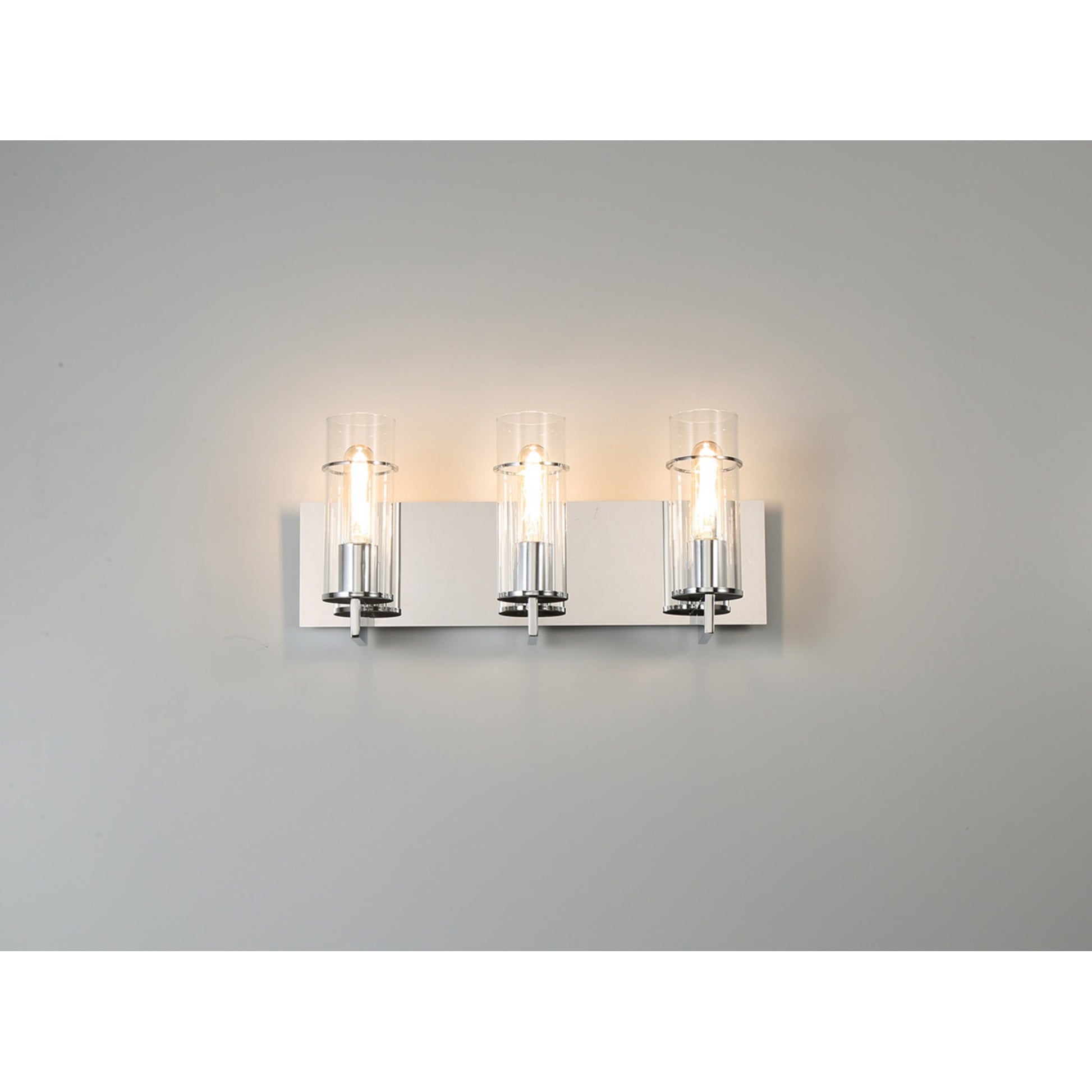 Pista 3-Light 19" Vanity, Chrome Finish - Bees Lighting