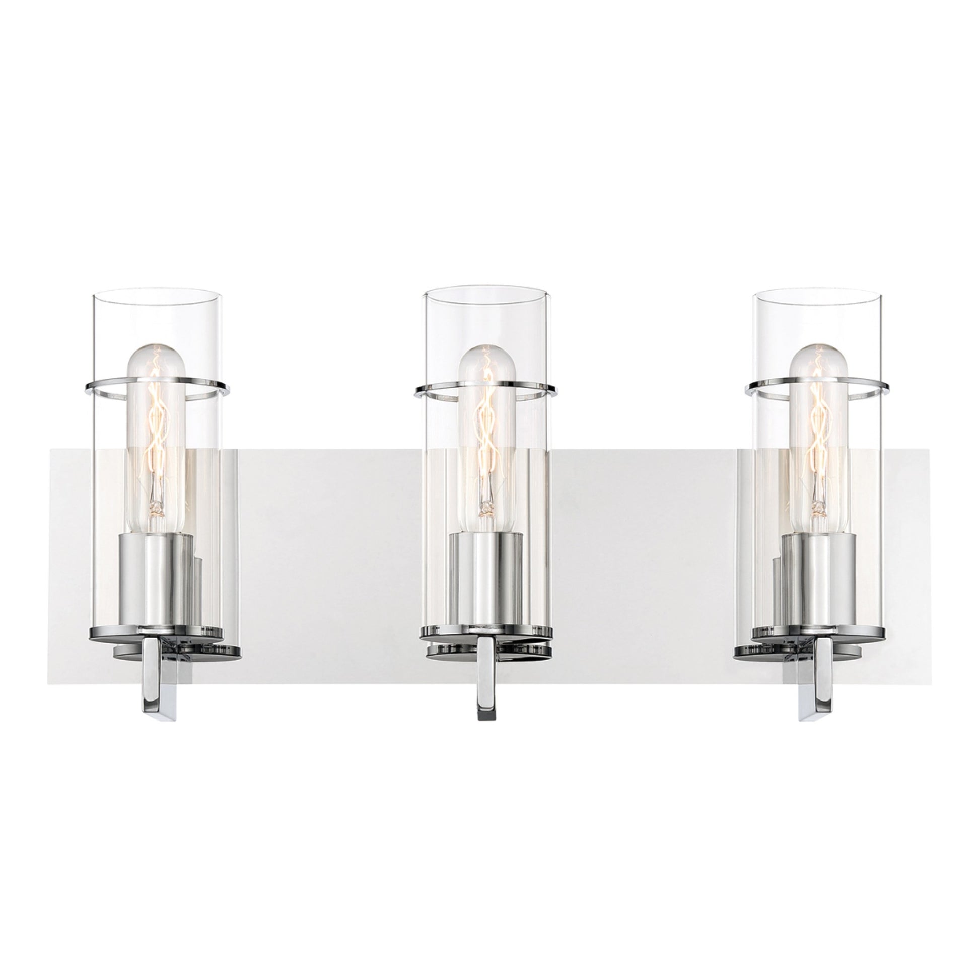 Pista 3-Light 19" Vanity, Chrome Finish - Bees Lighting
